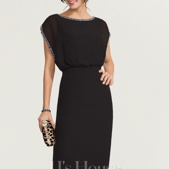 JJs House Dresses & Skirts - JJS HOUSE 10 COCTEL ELEGANT BLACK DREES.